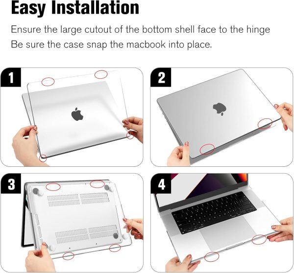 Case MacBook Pro 16 Pulgadas A2485 2 Protector para MacBook Pro 16 A3428 A3429 A3186 A3403 A2485 A2780 A2991