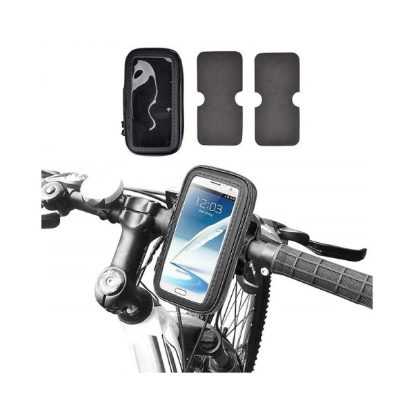 Estuche para Celular para poner en el manubrio de la bicicleta o moto