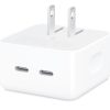 Adaptador de corriente Dual USB-C de 50W Adaptador de Corriente USB-C de 50W