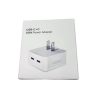 Adaptador de corriente Dual USB-C de 50W portada Adaptador de Corriente USB-C de 50W