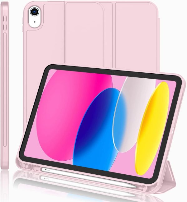 Smart Case con espacio para Lápiz para iPad A16 Nude Smart Case con espacio para Lápiz para iPad A16 y iPad 10 Generación