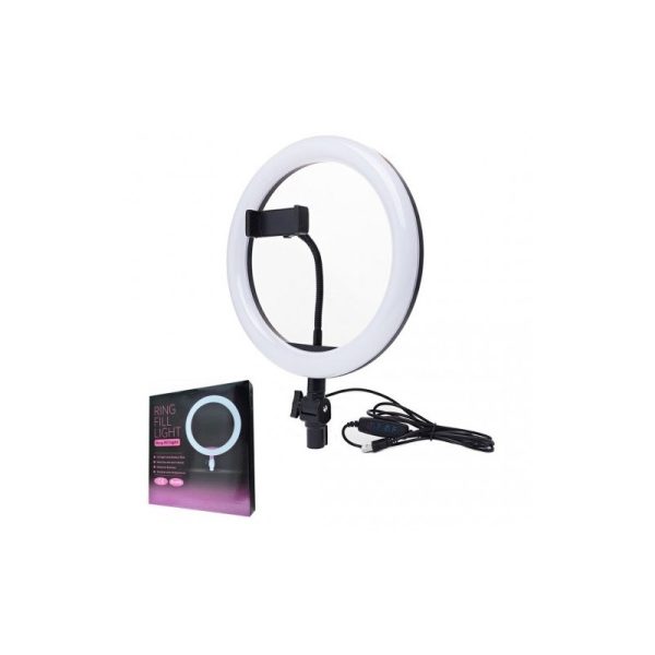 Aro de Luz (26 cm) + Tripode para selfie 2 Aro de Luz 26cm + Trípode