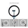 Aro de Luz (26 cm) + Tripode para selfie 6 Aro de Luz 26cm + Trípode