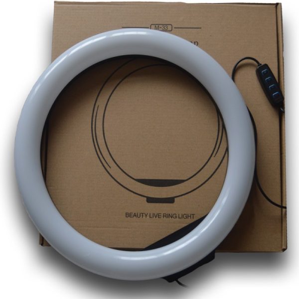 Aro de Luz (33 cm) + Tripode para selfie 6 Aro de Luz 33cm