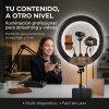 Aro de Luz (55 cm) + Tripode 3 Aro de Luz 55cm + Trípode