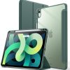 Forro Smart Case Transparente con espacio para Lápiz para iPad 10 Generación verde militar 3 Case Transparente con espacio para Lápiz para iPad A16 y iPad 10 Generación
