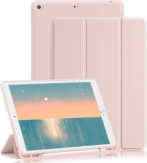 Smart Case con espacio para Lápiz para iPad  7, iPad 8, iPad 9, iPad Pro 10,5