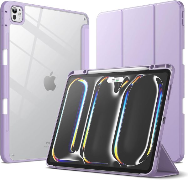 Case Transparente con espacio para Lápiz para iPad Pro 13