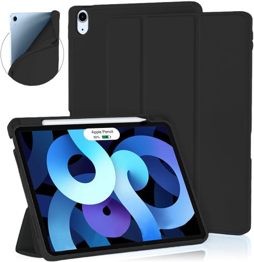 Forro Smart Cover iPad Mini 6 con Espacio para Lapíz negro Smart Case con espacio para Lápiz para ipad Mini 6 iPad Mini A17 Pro