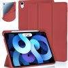 Forro Smart Cover iPad Mini 6 con Espacio para Lapíz rojo Smart Case con espacio para Lápiz para ipad Mini 6 iPad Mini A17 Pro
