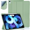 Forro Smart Cover iPad Mini 6 con Espacio para Lapíz verde manzana Smart Case con espacio para Lápiz para ipad Mini 6 iPad Mini A17 Pro