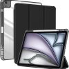 Forro Smart Case Transparente para iPad AIR 4 iPad Air 5 Negro Case Transparente con espacio para Lapiz para iPad Air 4 / Air 5 / 10.9 / Air 11 / Pro 11