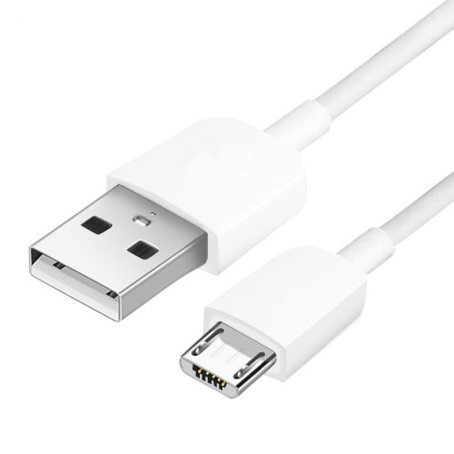 Cable De Datos Para Celular Micro Usb blanco Cable Micro USB 1 Metro