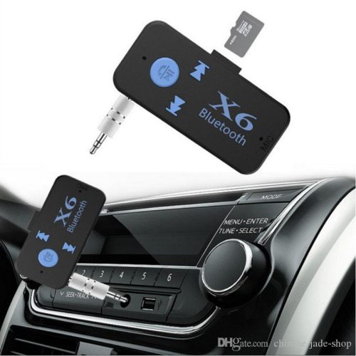 Receptor Bluetooth X6 para carro 2 Transmisor Bluetooth BT-X6