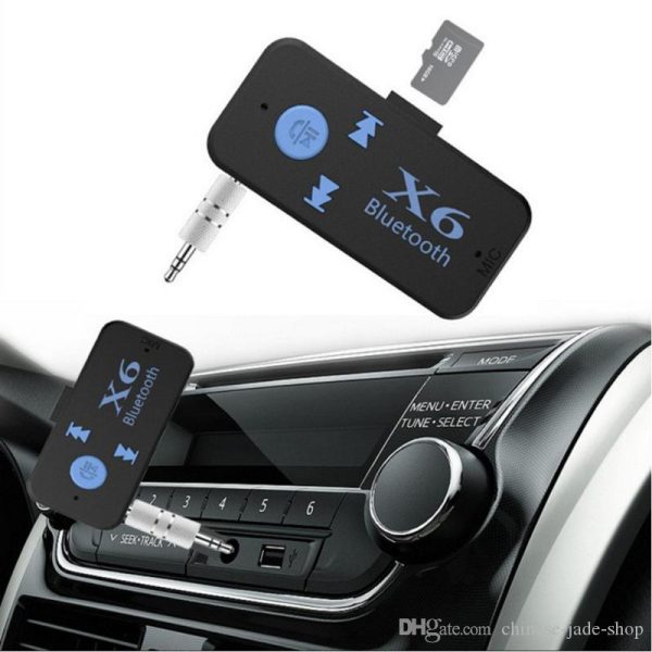 Receptor Bluetooth X6 para carro 2 Transmisor Bluetooth BT-X6