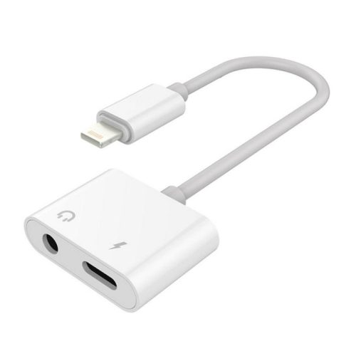 Adaptador Lightning a Lightning Cargador + Jack 3.5MM Adaptador Lightning a Lightning Cargador + Jack 3.5MM