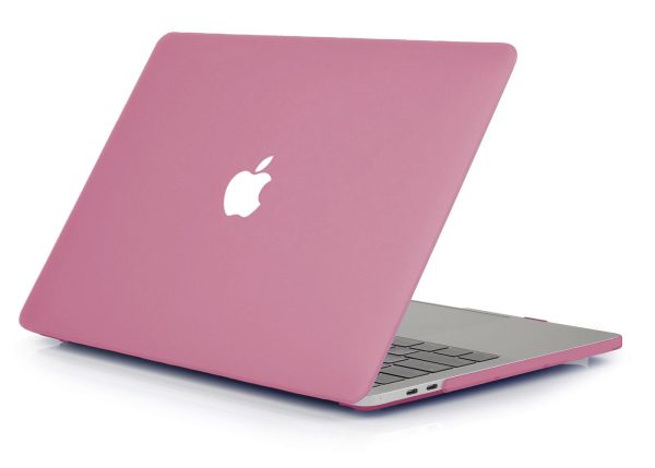 Case para MacBook New Pro 15 rosado manzana troquelada Protector para MacBook New Pro 15 A1990 A1707 Manzana Troquelada