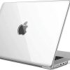 Case para MacBook New Pro 15 transparente manzana troquelada Protector para MacBook New Pro 15 A1990 A1707 Manzana Troquelada
