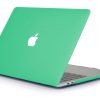 Case para MacBook New Pro 15 verde turquesa manzana troquelada Protector para MacBook New Pro 15 A1990 A1707 Manzana Troquelada