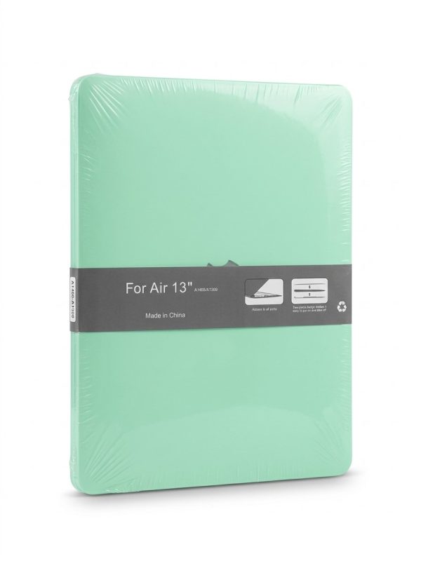 Case para Macbook Air 13 verde manzana manzana troquelada Protector para MacBook Air 13 A1369 A1466 Manzana Troquelada