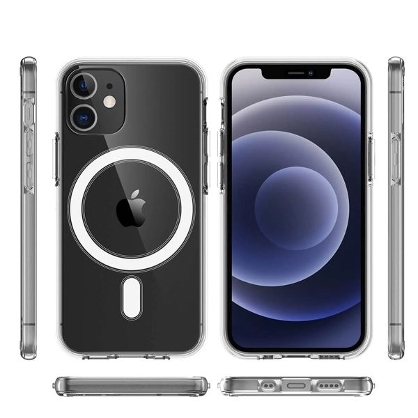 Funda para iPhone 11 Transparente con Magsafe 2 Estuche para iPhone 11 con Magsafe