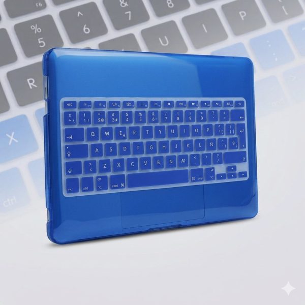 Macbook Pro 13 Case + teclado Azul rey portada Protector + Teclado para MacBook Pro 13 A1278