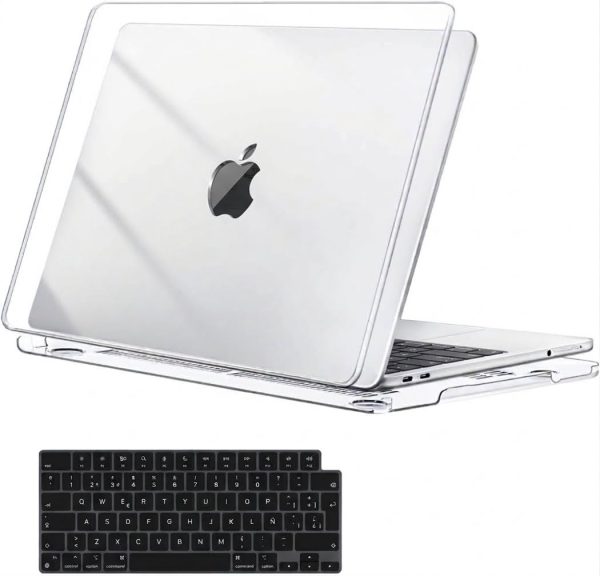 Protector + Teclado para MacBook Neo 13" A3404 Manzana Troquelada
